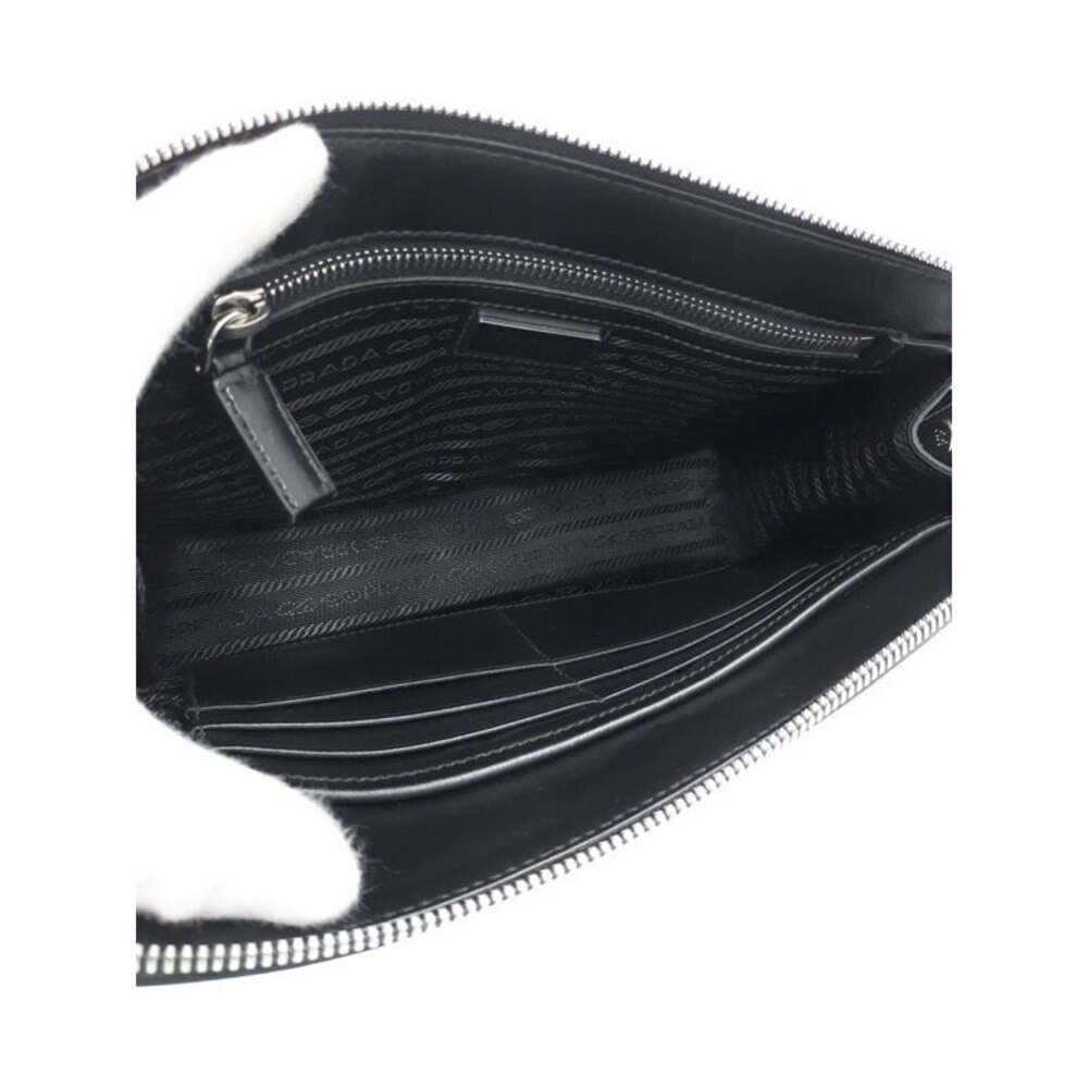 Prada Saffiano Leather Clutch Bag - Picture 3 of 9